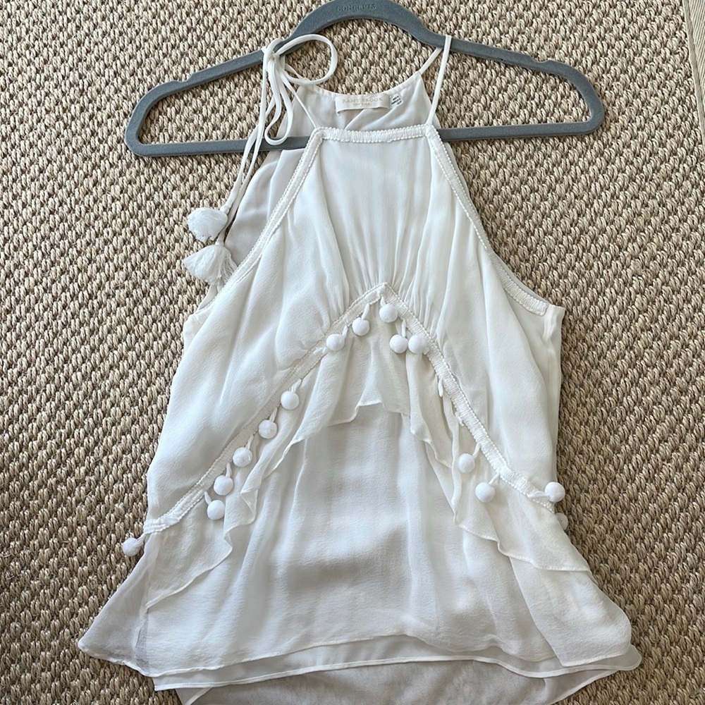 Ramy Brook white top size XS